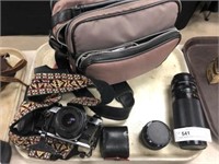 Canon 35mm Camera with Accessories