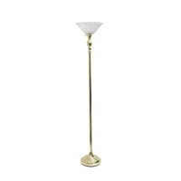 Torchiere Floor Lamp  Gold - Elegant Designs