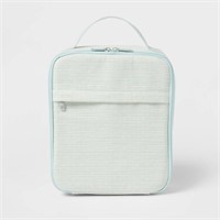 Cotton Lunch Tote Mint/White - Room Essentials
