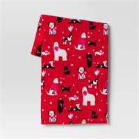 Dog Print Valentine Blanket - Room Essentials