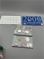 2000 US Mint 10-coin set (Denver)