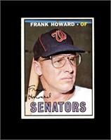 1967 Topps #255 Frank Howard EX to EX-MT+
