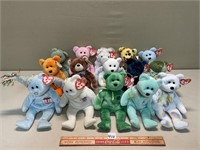 MOST TAGED TY BEANIE BABYS GREAT LOT