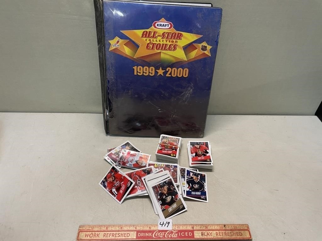 KRAFT ALL-STAR HOCKEY CARDS