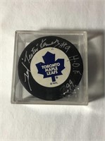 Teeder Kennedy Autographed Hockey Puck