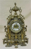 Bernard Lyon Brass Cased Samuel Marti Clock.