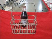 "Property of Coca Bott Co. Metal Bottle Holder,