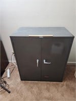 Cole-Steel Metal Storage Locking Cabinet