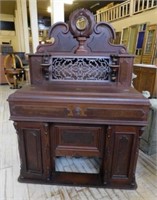 Shoninger & Co "Eureka Grand" Walnut Organ Case.