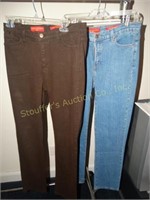 2 pr NYDJ Tummy Tuck jeans, Size 8