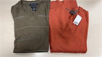 NWT Mens szMed Banana Rep Wool Sweater, Cashmere