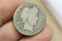 1901 Barber Quarter