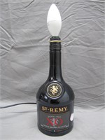 Vintage St-Remy Brandy Bottled Lamp -Untested