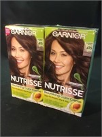 Garnier nutrisse soft mahogany dark brown hair