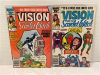 Vision and the Scarlet Witch #11 & #12 Newsstand