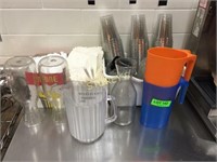 Jugs, Straws, To Go Cups, Etc.