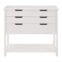 1 Craft White Storage Console **CONDITION