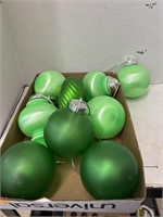 Green Decorative Plastic Ornaments