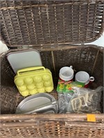 Picnic Basket & Contents