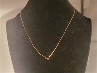 14kt gold necklace