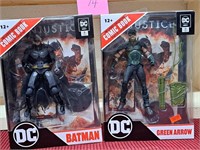 Two DC Direct page punchers figures