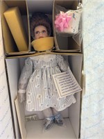 Porcelain Kelly birthday doll- new