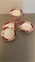 Homer Laugher Lot of 16 Desert Bowls and Plates