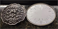 (2) Belt Buckles