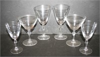 Fostoria Stemware Goblets, Wines 30 Pcs.