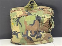 US MILITARY FLYERS HELMET BAG VELOUR LINED