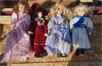 Porcelain doll lot