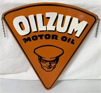 Reproduction Oilzum Motor Oil metal sign