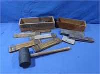 Rubber Mallet, Sharpening Stones, Folding