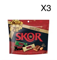 3 Pack SKOR Holiday Edition Butter Toffee