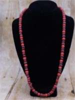 AFRICAN TRADE BEAD NECKLACE ROCK STONE LAPIDARY SP