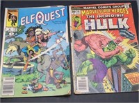 Hulk & Elf Quest Comic Books