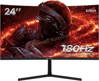 CRUA 24 Curved Gaming Monitor  180Hz  FHD