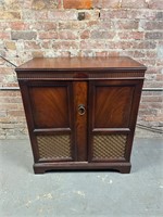 Antique Walnut Radio Cabinet