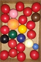 Unmarked Billiard Balls