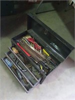 Craftsmen tool box misalanious tools