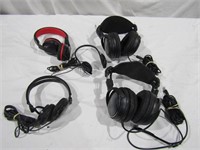 5 Sets Of Headphones