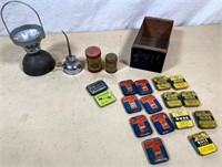 1940s auto fuses , oil cans & more