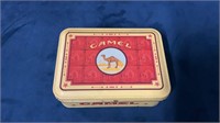 Four Camel Cigarette Lighters in Tin