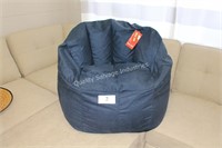 blue big joe bean bag chair
