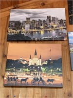 NEW ORLEANS CARRIAGE RIDE AND NIGHT SCENE - PHOTO