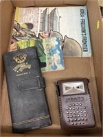 Discharge Wallet with Vintage Radio