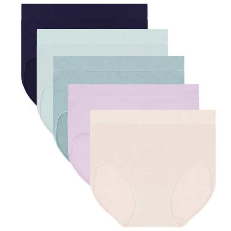 5-Pk Jones New York Women's LG Seamless Brief