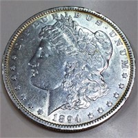 1894-O Morgan Silver Dollar High Grade