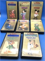 8 Disney Cartoon Classic Limited Gold Edition VHS