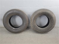 2x The Bid Maxx 15 Travelstar Trailer Tires